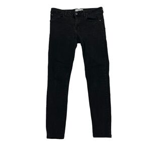 Mango Black Skinny Denim Jeans Size 6 Women’s